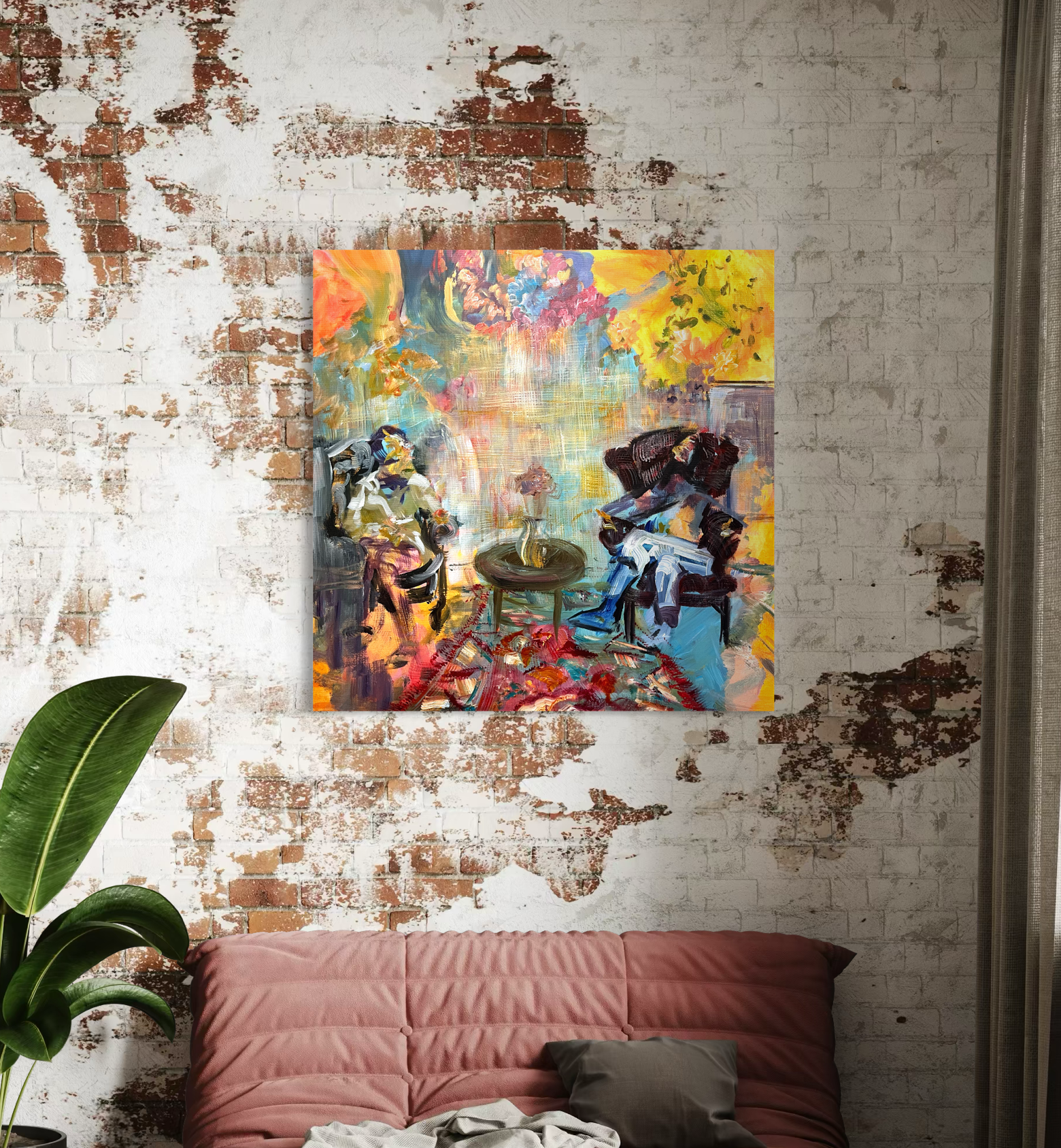 Afternoon Tea - Original Painting - Image 1